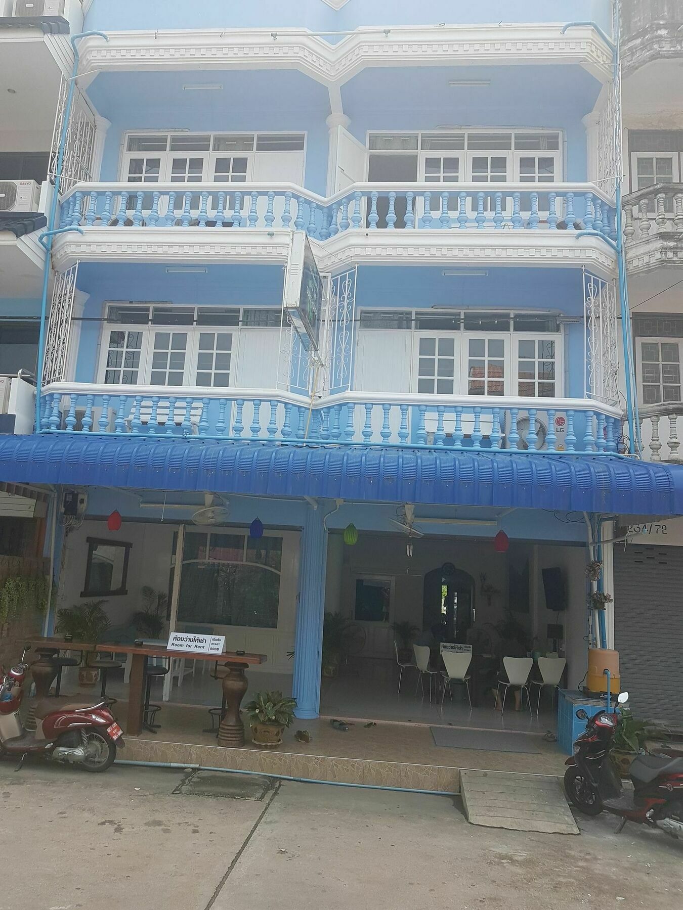 Chaam Guesthouse Cha-Am Bagian luar foto